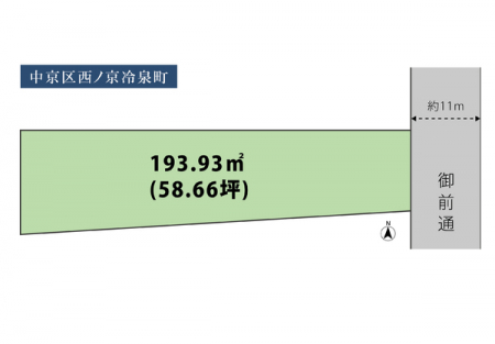 　更地193.93平米(58.66坪)